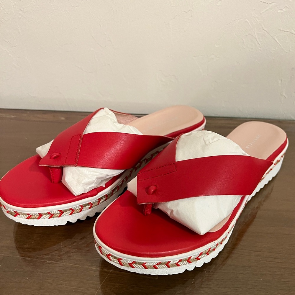 Patricia Green - Brooklyn Red Sandals